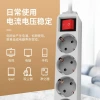 European-style power strip, German standard, European standard plug to Chinese standard socket, Chinese to Korean, German socket 16A Specification image